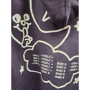 Gracie Abrams 2024 Eras Brown Hoodie Size L